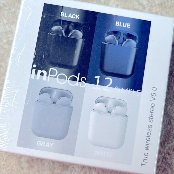 Brand New inPods 12 True Wireless Bluetooth 5.0 Earphones Earbuds Voice Function - Picture 2 of 8